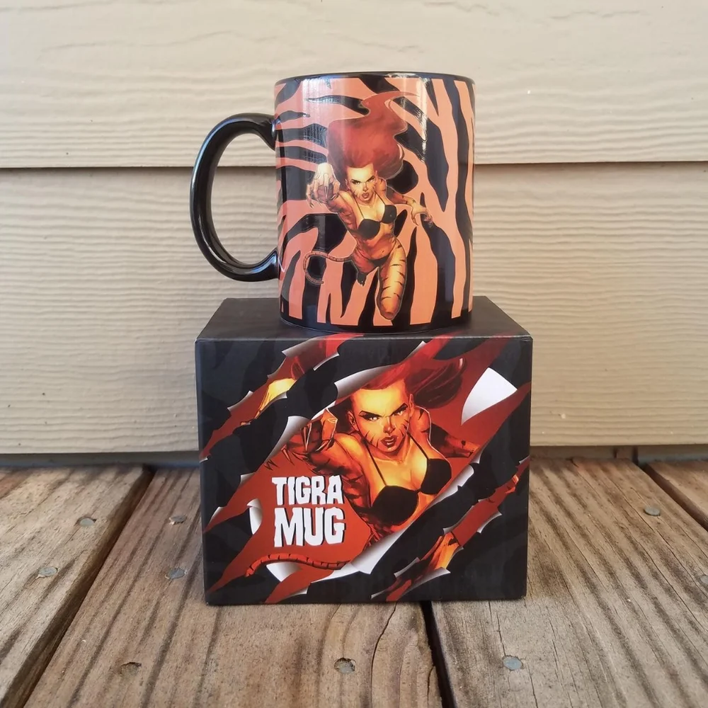 Marvel Gear and Goods Loot Crate Tigra mug